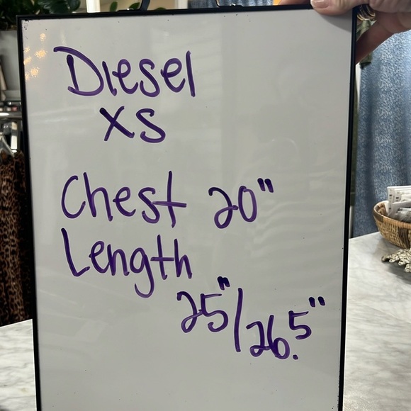 Diesel Wool Blend Cream and Blue Sweater Size XS - Picture 7 of 11